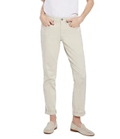 NYDJ Margot High Rise Slim Straight Girlfriend Jeans