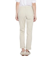 NYDJ Margot High Rise Slim Straight Girlfriend Jeans