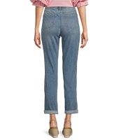 NYDJ Margot Rolled Cuff Girlfriend Jeans