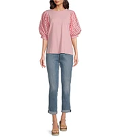 NYDJ Margot Rolled Cuff Girlfriend Jeans