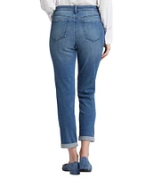 NYDJ Margot Rolled Cuff Girlfriend Jeans