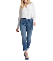 NYDJ Margot Rolled Cuff Girlfriend Jeans