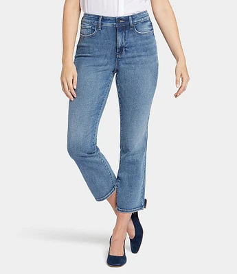 NYDJ Marilyn High Rise Straight Leg Curve Shaper Cropped Denim Jean