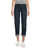 NYDJ Marilyn Cool Embrace® Stretch Denim Slim Straight Mid Rise Capri Stretch Jeans