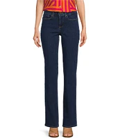 NYDJ Marilyn Stitching Straight Leg High Waisted Jeans