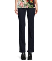 NYDJ Marilyn Stitching Straight Leg High Waisted Jeans