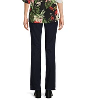 NYDJ Marilyn Stitching Straight Leg High Waisted Jeans