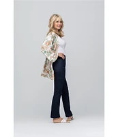 NYDJ Marilyn Stitching Straight Leg High Waisted Jeans