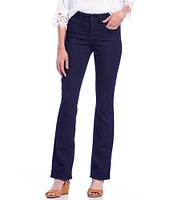 NYDJ Marilyn Stitching Straight Leg High Waisted Jeans