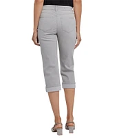 NYDJ Marilyn Stretch Denim Straight-Leg Lift Tuck® Cool Embrace® Cropped Jeans
