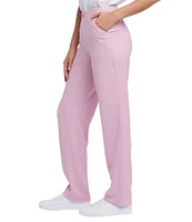 NYDJ Marilyn Stretch Linen Blend Straight Leg Pants