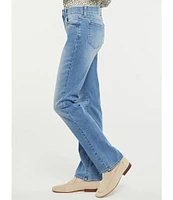 NYDJ Marilyn Waist Match Straight Leg Jeans