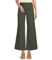 NYDJ Mia Stretch Denim High Rise Ankle Palazzo Jeans