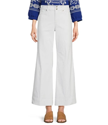 NYDJ Mia Stretch Denim High Rise Ankle Palazzo Jeans