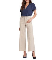 NYDJ Mia Stretch Denim Lift Tuck® High Rise Palazzo Ankle Jeans