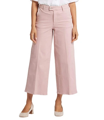 NYDJ Mona High Rise Wide Leg Ankle Trouser Jeans