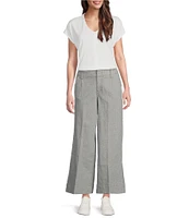 NYDJ Mona High-Rise Wide Leg Trouser Ankle Jean