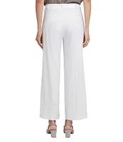 NYDJ Morgan Wide Leg Cropped Trouser Pants