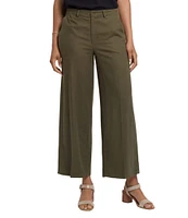 NYDJ Morgan Wide Leg Cropped Trouser Pants