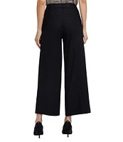 NYDJ Morgan Wide Leg Cropped Trouser Pants