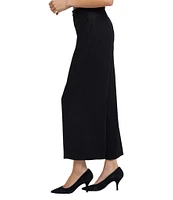 NYDJ Morgan Wide Leg Cropped Trouser Pants