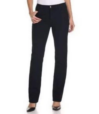 NYDJ Petite Size Marilyn Straight Leg High Rise Jeans