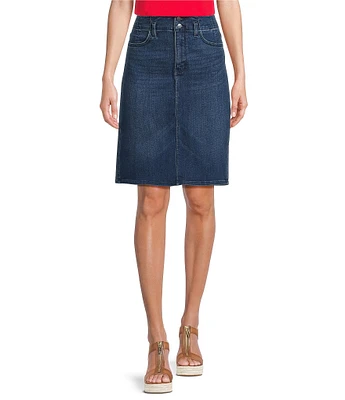 NYDJ Petite Size High Waist Pencil Skirt