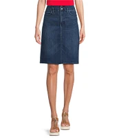 NYDJ Petite Size High Waist Pencil Skirt