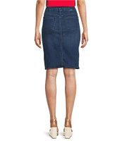 NYDJ Petite Size High Waist Pencil Skirt