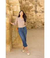 NYDJ Petite Size Relaxed Piper Crop Jeans
