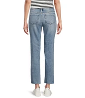 NYDJ Petite Size Sheri Lift Tuck® Frayed Hem Ankle Jean