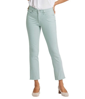 NYDJ Petite Size Sheri Slim Fit Mid Rise Ankle Stretch Denim Jeans