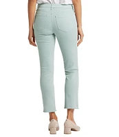 NYDJ Petite Size Sheri Slim Fit Mid Rise Ankle Stretch Denim Jeans