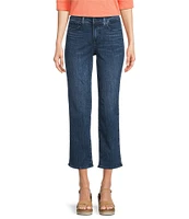 NYDJ Petite Size Straight Leg Ankle Jeans