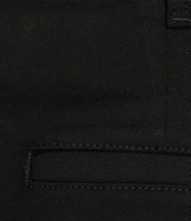 NYDJ Petite Size Stretch Twill Flat Front High Rise Shorts
