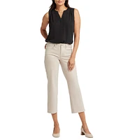 NYDJ PiperLift Tuck® Cropped Straight Leg Jeans