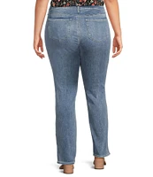 NYDJ Plus Size Marilyn Straight Denim Jeans