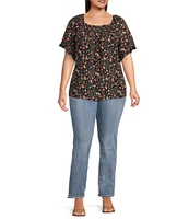 NYDJ Plus Size Marilyn Straight Denim Jeans