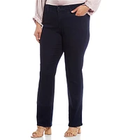 NYDJ Plus Size Marilyn Straight Denim Jeans