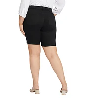 NYDJ Plus Size Ella Solid Lift Tuck® Technology Straight Hem Shorts