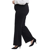 NYDJ Plus Size Lift Tuck® Technology Ponte Knit Straight Leg Pull-On Pants