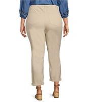 NYDJ Plus Size Margot Stretch Denim Girlfriend Jeans