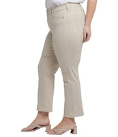 NYDJ Plus Size Marilyn Ankle Straight Ankle Jeans