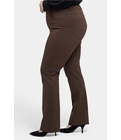 NYDJ Plus Size Marilyn 5-Pocket Straight Leg Stretch Ponte Pants