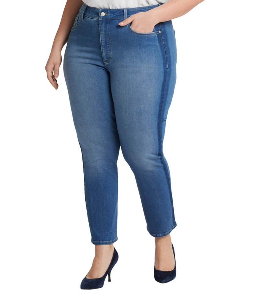 NYDJ Plus Size Marilyn Lift Tuck® Technology High Rise Ankle Jeans