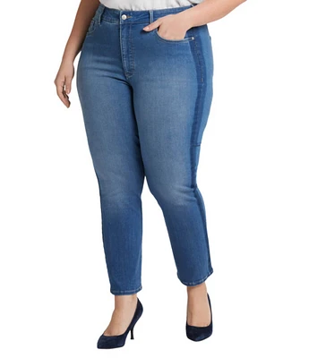 NYDJ Plus Size Marilyn Lift Tuck® Technology High Rise Ankle Jeans
