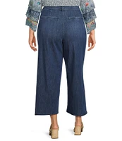 NYDJ Plus Size Mona High Rise Ankle Trouser Jeans