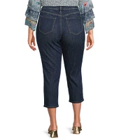 NYDJ Plus Size Relaxed Piper Crop Jeans