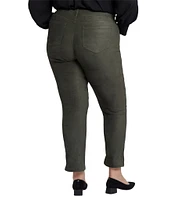 NYDJ Plus Size Sheri Lift Tuck® Technology Straight Leg Stretch Faux Suede Pants