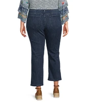 NYDJ Plus Size Straight Leg Ankle Jeans